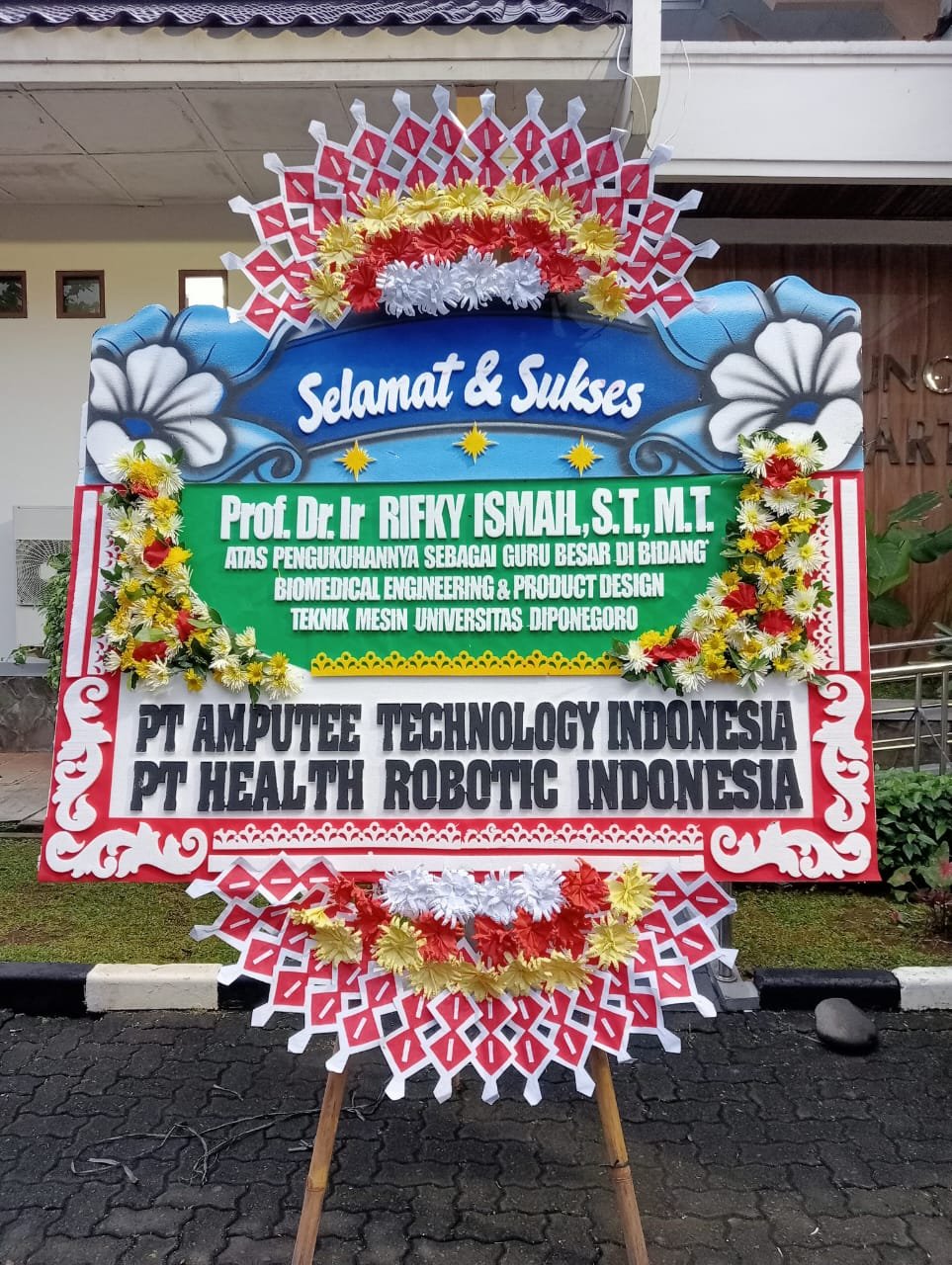 Karangan Bunga Papan lengkap